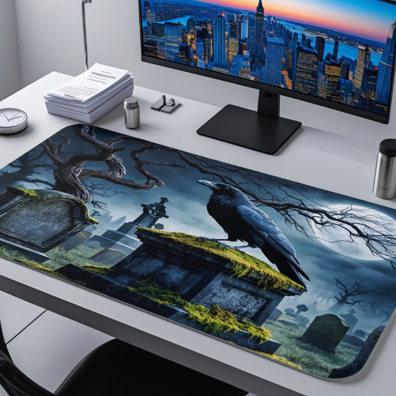 Polyester Desk Pad, 23.6x13.8