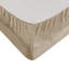 Drap simple taupe - 100% pour un espace de sommeil confortable, brossé des deux côtés, livré avec un drap plat, des draps-housses et une taie d'oreiller, des matelas élastiques de 16 po, 3 pièces lavables à la machine dans un ton doux