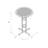 Ponce Round Acacia Outdoor Bar Table