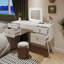 Barnabe Dressing Table with Mirror
