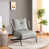 Light Gray Faux Leather