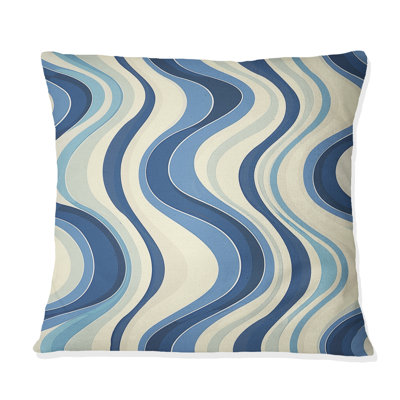 Coussin Blue Bege