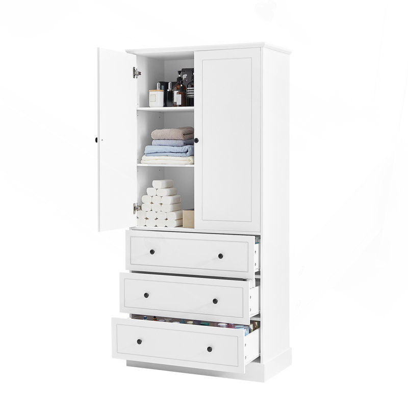 Versatile Freestanding Bathroom Storage Cabinet with Multiple Compartments
