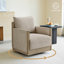 Fauteuil d'appoint pivotant rembourré Zenda-1280970305-1280970311