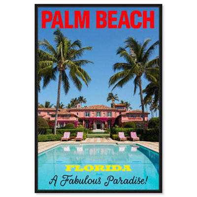 «Fabulous Paradise», reproduction d'art sur toile, photographie côtière par Art Remedy