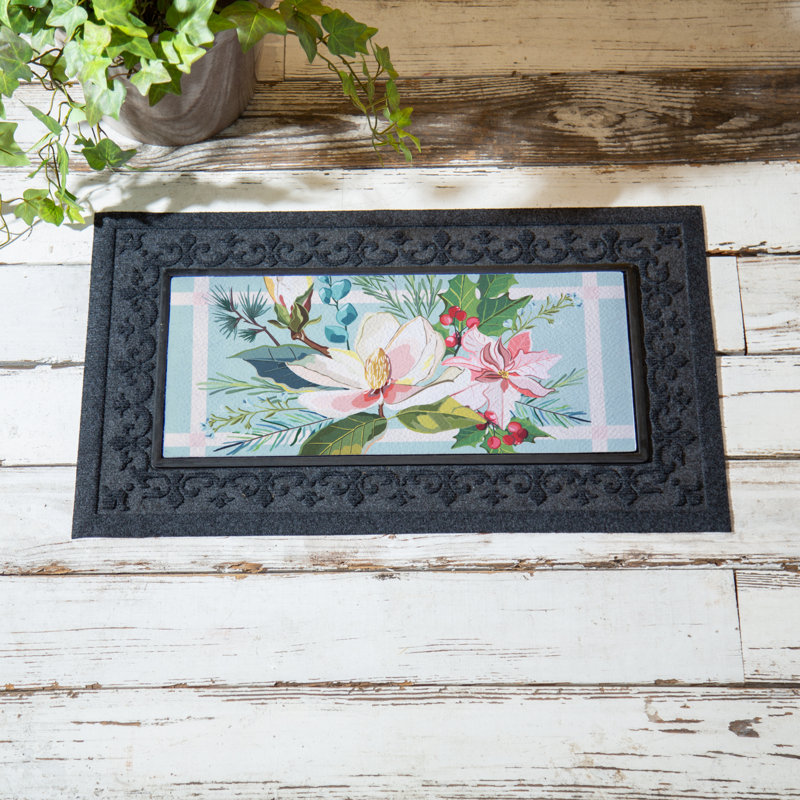 Tapis floral Merry Christmas Sassafras