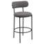 Ensemble de 2 chaises de bar Concord Grey Boucle-538331024