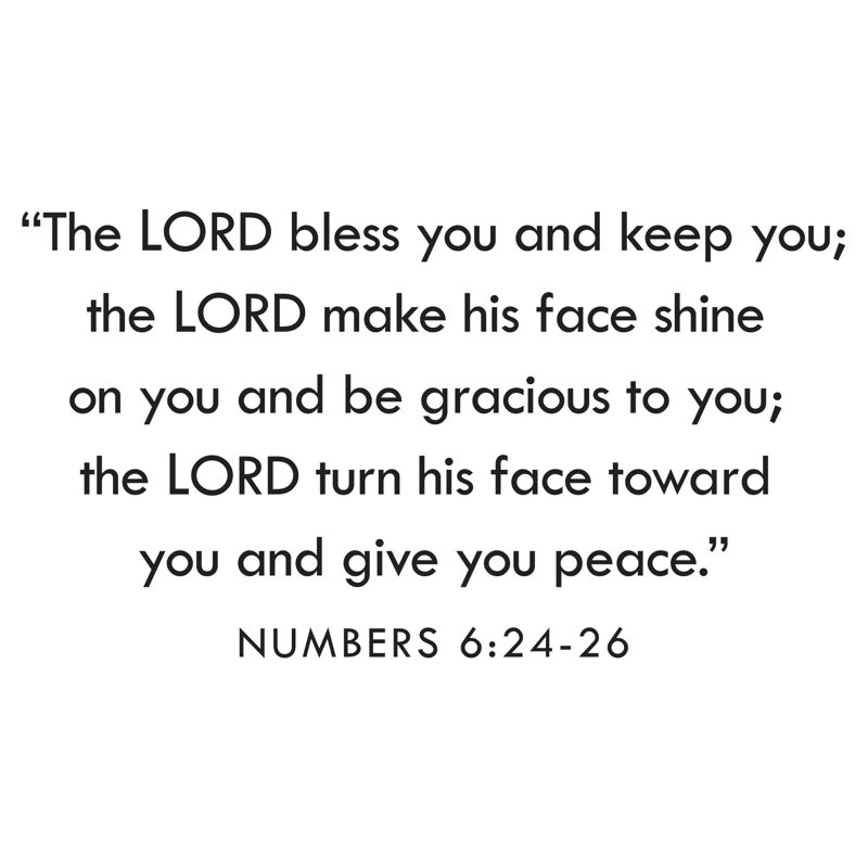 Tasse May Green The Lord Bless You 18Oz
