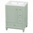 Compact All-in-One Vanity with Integrated Ceramic Sink and Spacious Storage Perfect for Small Bathrooms and Guest Rooms-1951578287