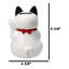 Tirelire japonaise en céramique maneki neko-133680832-133680833