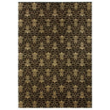 Metro Wool Abstract Area Rug