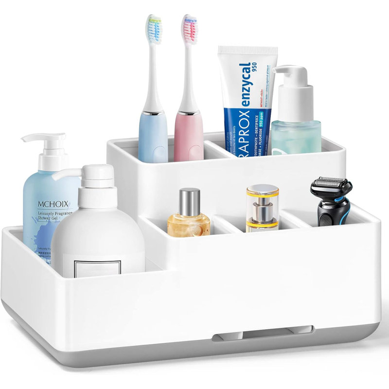 Bathroom Accessory Set, White