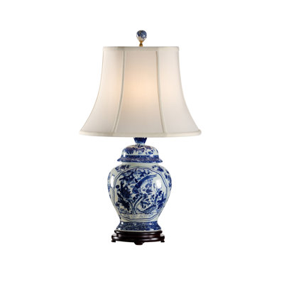 Lampe de table 27 "bleue / blanche Frederick Cooper