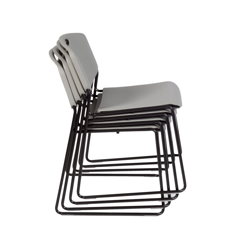 Chaise empilable Zeng, Gris