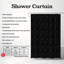 White Black - Premium Shower Curtain-1997894116