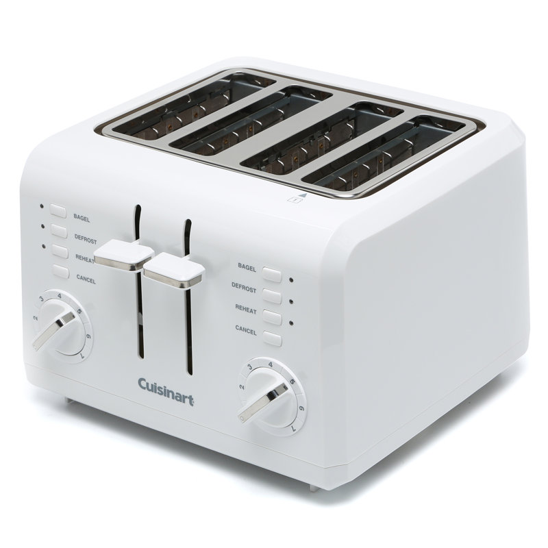 Cuisinart 4 Slice Compact Plastic Toaster