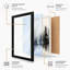 Forest Meets City Minimalist - Framed Print-1162333718-1162333743