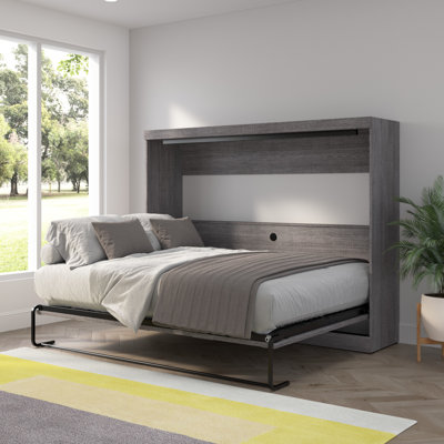 Lit escamotable horizontal