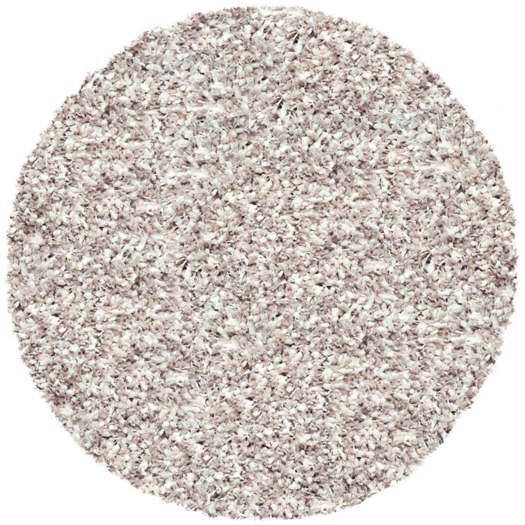Square Markey Solid Colour Shag Area Rug