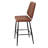 H&D Metal Tufted Bar Stool