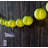 Outdoor 40 - Bulb 393.7'' Solar Powered LED Shaded String Light-1521946267