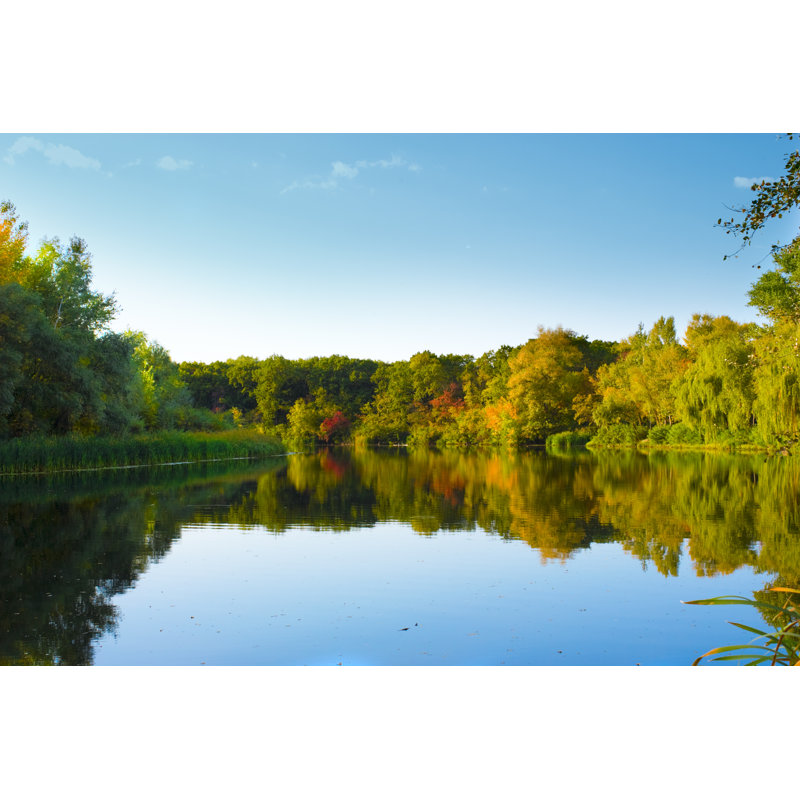 Woliung Autumn - Wrapped Canvas Print, 20cm H x 30cm W x 3.8cm D