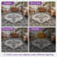 Tapis oriental gris foncé neutre lavable à la machine Oriental-1372488195