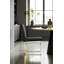 Chaise d'appoint de salle à manger rembourrée en velours Pangea Home Dexter-1925620011