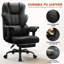 Chaise de bureau ergonomique avec repose-pieds Murva-443982184