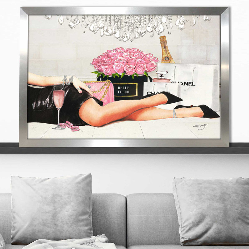 The Finer Things (Horizontal) par By Jodi - impression, Encadrement argenté, H 33,5 po x l 49,5 po x P 1 po