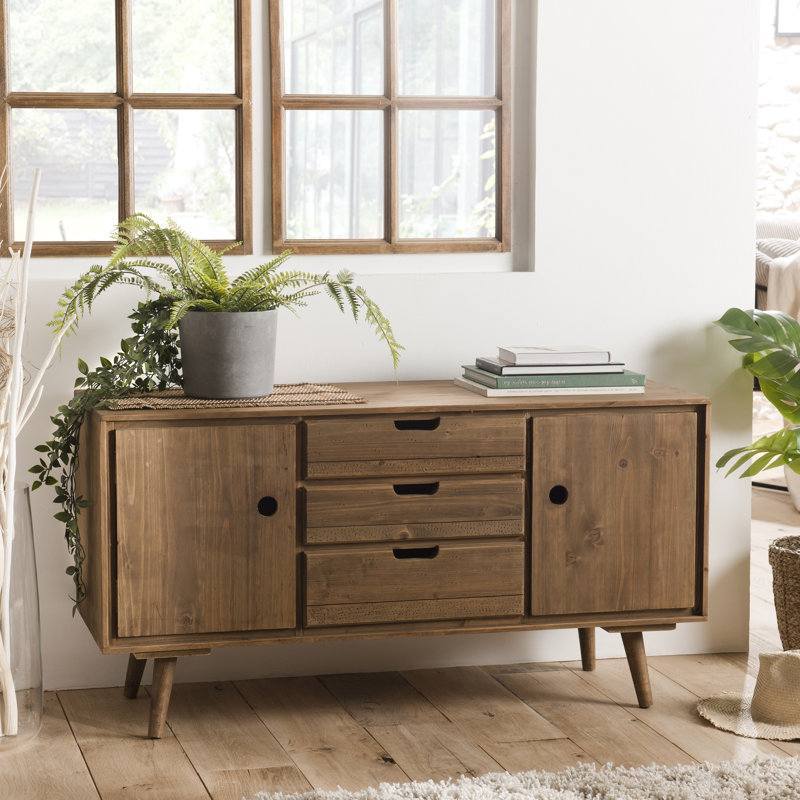 Carrigan 110cm Solid Wood Sideboard