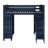 Lennon Kids Full Loft Bed with Drawers-18577384
