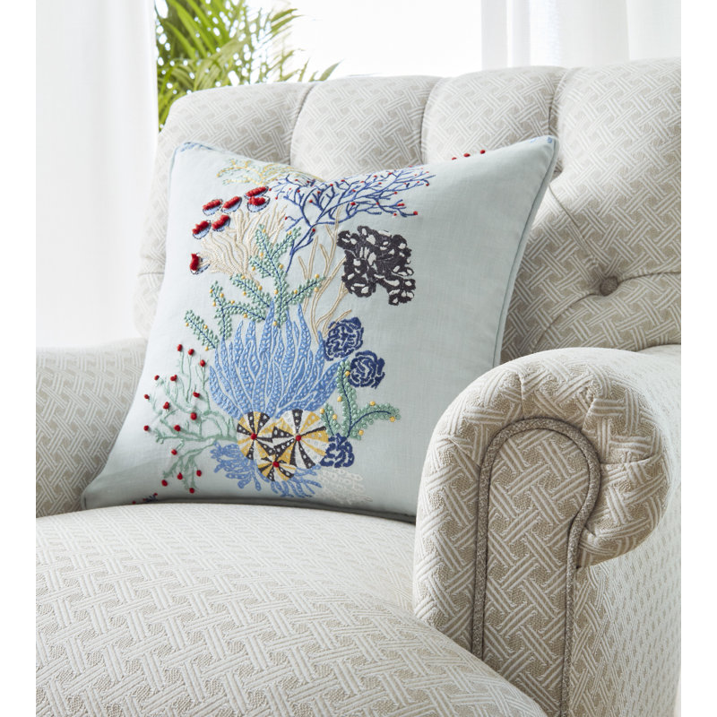 Dorset Coast Combe Martin Fabric, Azure