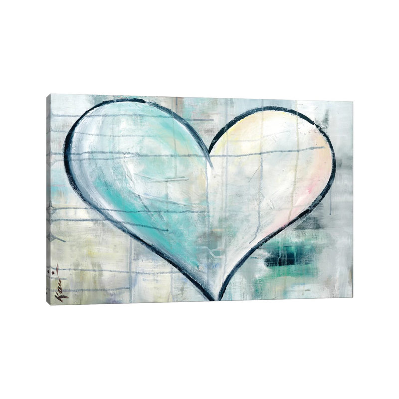 Look Of Love by Kami Lerner - Wrapped Canvas Painting, 20.32 cm H x 30.48 cm W