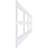H 94.5'' W x 0.625'' D PVC Wainscot Paneling Kit-69956274