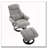 Ergonomic Recliner Chair with Ottoman-1232246072