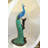 Peacock on Tree Bronze Statue -  Size: 31"L x 30"W x 64"H.
