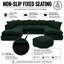 5 Seater Corduroy Corner Sofa -839180180