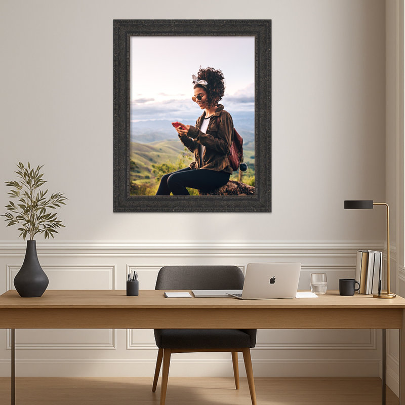 Cadre photo Attic, Attic Aged Black, 22 x 28