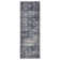 Machine Washable Rug with Rubber Backing for Living Room Oriental Non-Slip Bedroom Rug Floral Faux Wool Runner Rugs for Hallway Kitchen Entryway Laundry