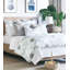 Housse de couette en coton bleu clair / gris Nerida-47821917