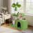 36In Green Cat Tree With Leaves Multi-Level Cat Tower With Scratching Post Condo