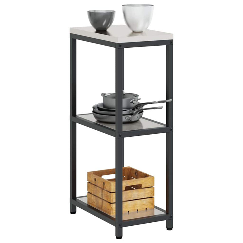  Storage Kitchen Cabinet Set, 92cm H x 30cm W x 50cm D
