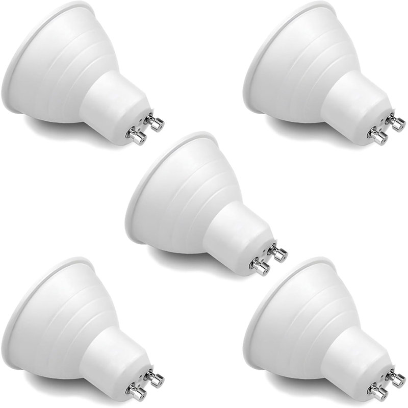 LED Spotlight Bulbs 5W, Warm White, 3000K, No Flickering, Energy Saving Led Bulbs, GU10 Halogen Spot Light Bulbs, Dimmable