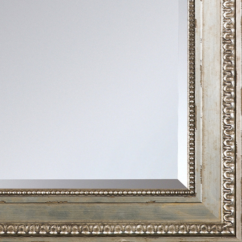 Decoste Wood Rectangle Wall Mirror, 30" x 26"