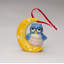 Figurine suspendue chouette sur la lune
