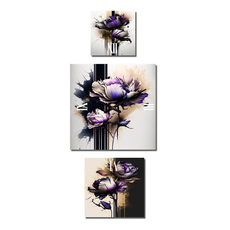 Sarabelle Metal Wall Clock