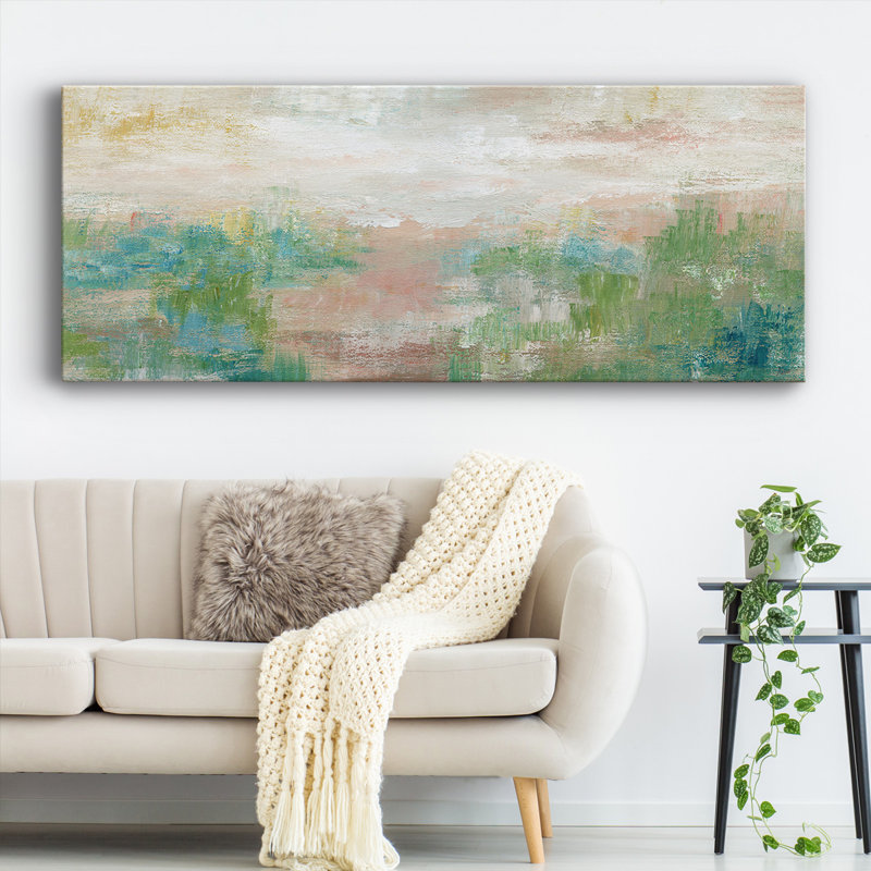 Sea Oats II - impression sur toile tendue, H 8 po x l 20 po x P 1,5 po