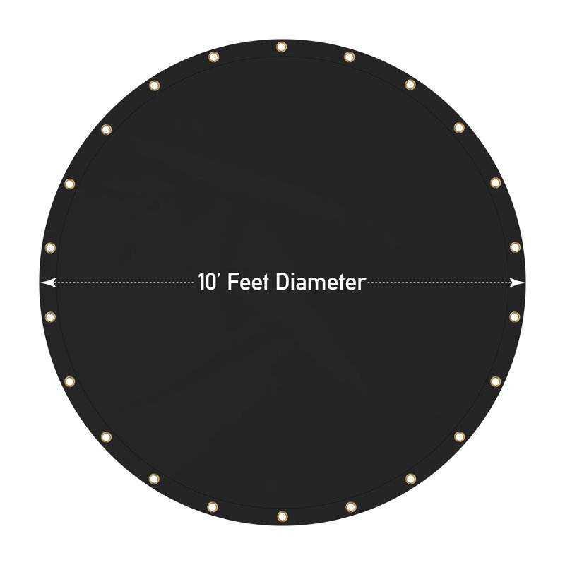 Blue Elephant Black Replacement Canopy, 304.8cm H x 304.8cm W