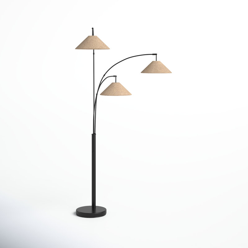 Braxton 86'' Tree Floor Lamp, Light Brown, Dark Bronze